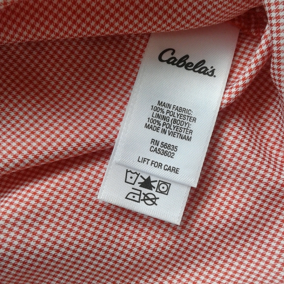 Women's small Cabela's short sleeve button up fishing ,hiking,camping vented… - Picture 8 of 12